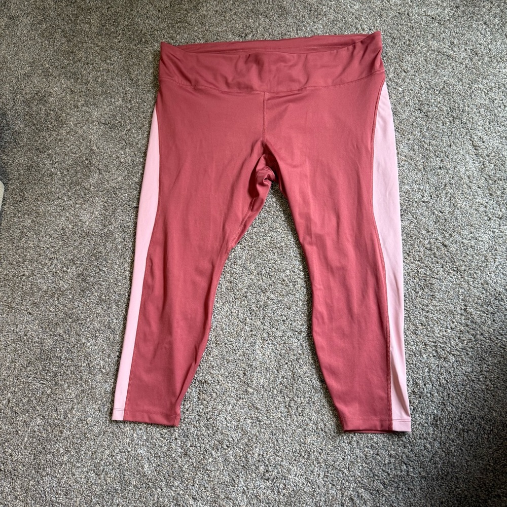Nike Pink 3x Leggings Cropped